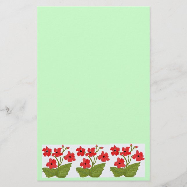 VallmoDigital målning Brevpapper (Framsida)