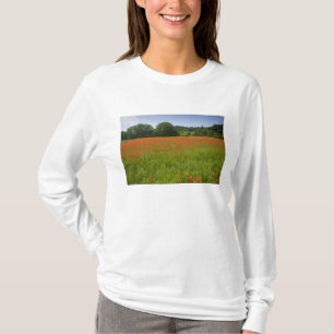 Vallmofält, Chiusi, italien Tee Shirt