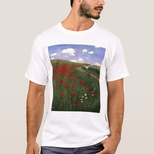 Vallmofält Tee Shirt (Framsida)
