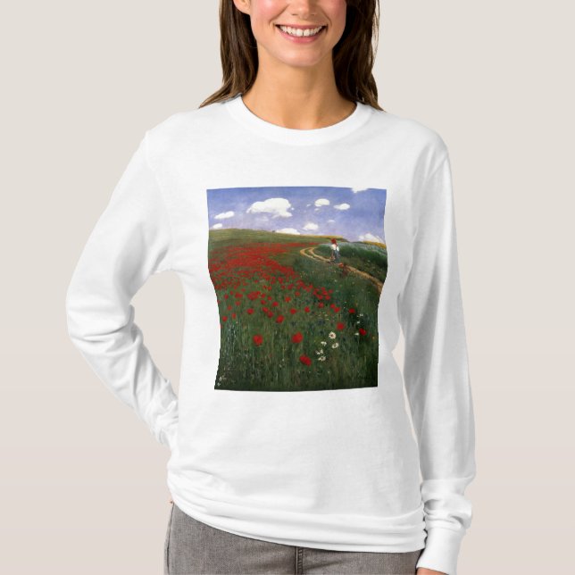 Vallmofält Tee Shirt (Framsida)