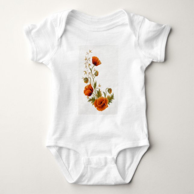 Vallmokonst T-shirt (Framsida)