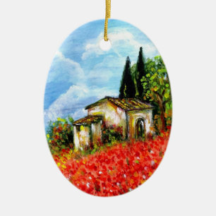 VALLMOR I TUSCANY JULGRANSPRYDNAD KERAMIK
