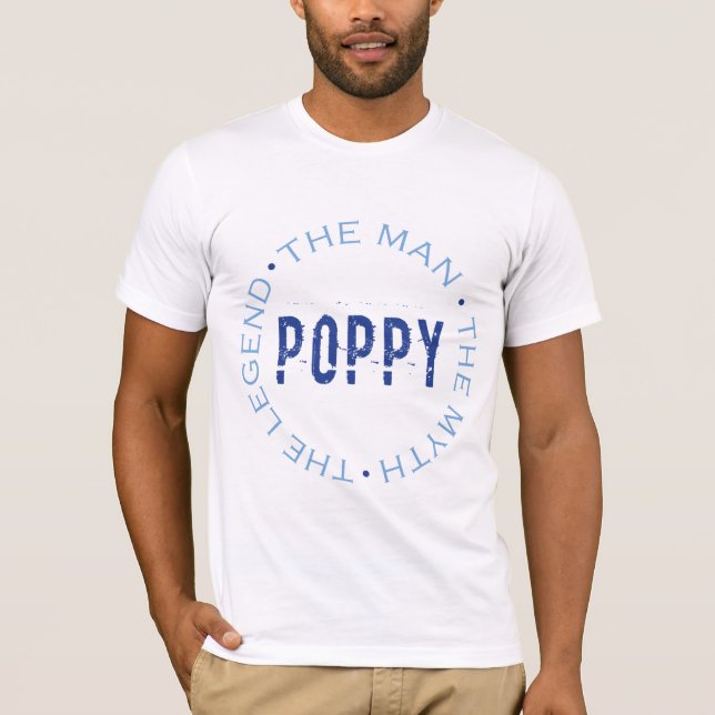 Vallmoskjorta T Shirt (Framsida)