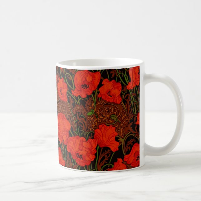 Vallmovallmo Kaffemugg (Höger)