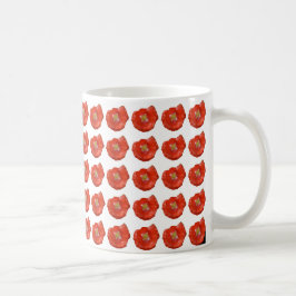 Vallmoväxter av KABFA Designs. Kaffemugg