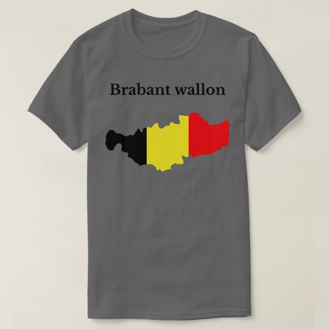 Vallonien Brabant Province Belgien T Shirt (Design framsida)