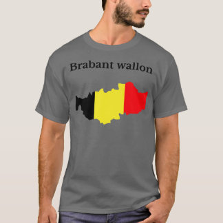 Vallonien Brabant Province Belgien T Shirt