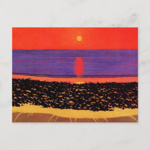 Vallotton - att Ljuga ned Sol med Villerville Vykort
