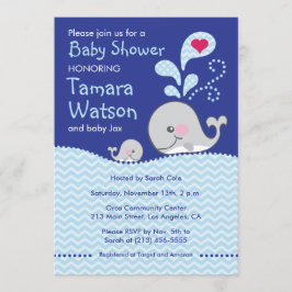 Valmammor och babykärlek - baby showerinbjudan inbjudningar