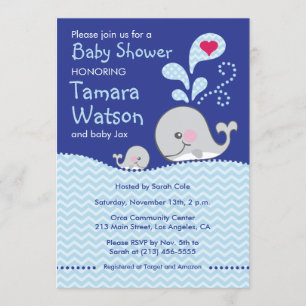 Valmammor och babykärlek - baby showerinbjudan inbjudningar