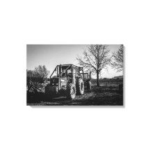 Valmet vid Rest Black & White