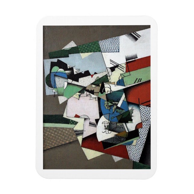 Valmier, Geometrical still life, 1919 Magnet (Vertikal)