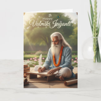 Valmiki jayanti firande kort