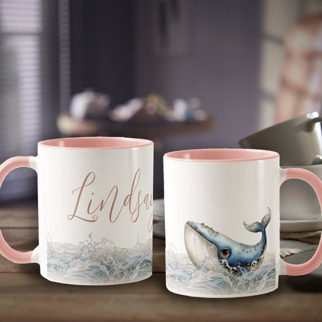 Valnamn Kaffe kopp för valhavsälskare (Skapare uppladdad)