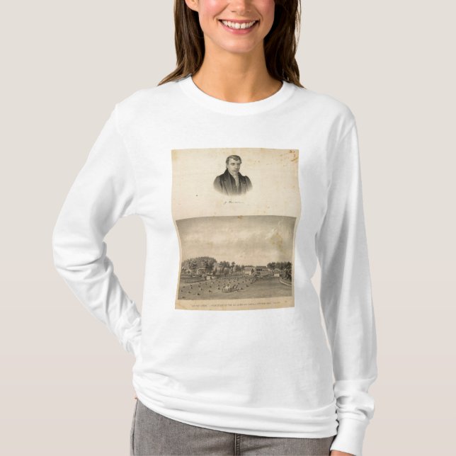 Valnötdunge, Rockbridge County T Shirt (Framsida)