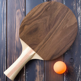 Valnötsträ Pingisracket