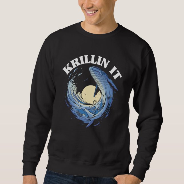 Valobservatör Krillin Det Lång Ärmad Tröja (Framsida)