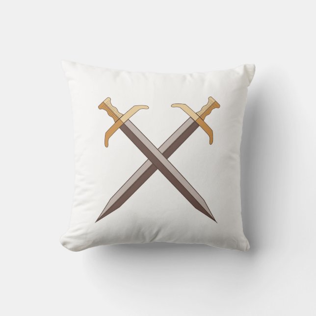 Valor Blades Emblem Kudde (Framsida)