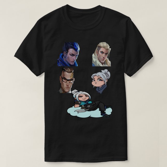 Valorant Killjoy-design T Shirt (Design framsida)
