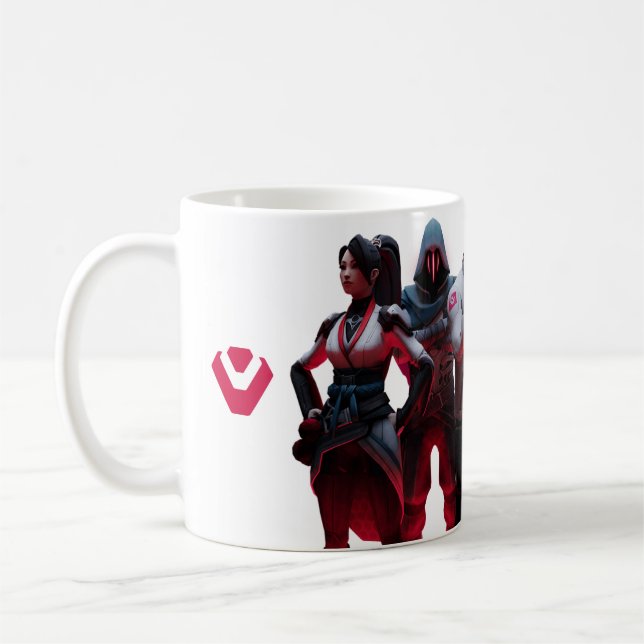 Valorant Sentinels Team Kaffemugg (Vänster)