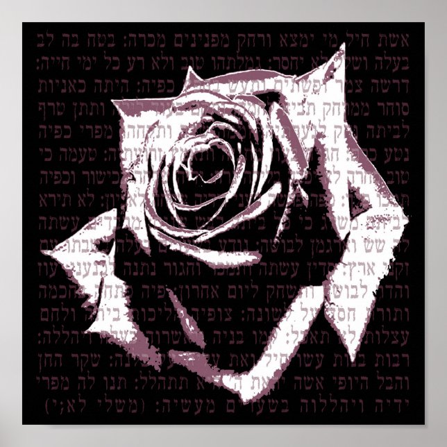 Valorns kvinna - Rosa Poster (Framsidan)