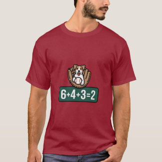 valp dubbelspel t shirt