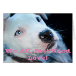 Valp för babygroptjur hälsningskort