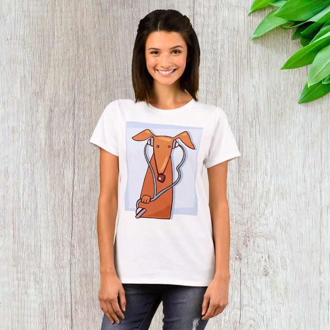 Valp för hund lyssna på musikfonen t shirt (Skapare uppladdad)