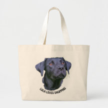 Valp för Labrador Retriever - vem älskar shopping
