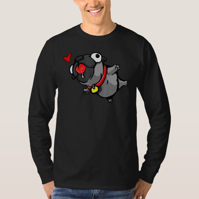 Valp För manar och kvinnliga T Shirt (Framsida)