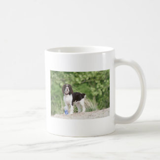 Valp för SpringerSpaniel! Kaffemugg