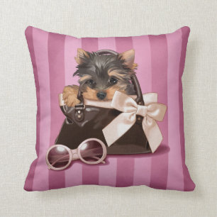 Valp för Yorkshire Terrier Kudde