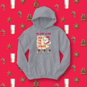 Valp här för jultomten Hund T Shirt