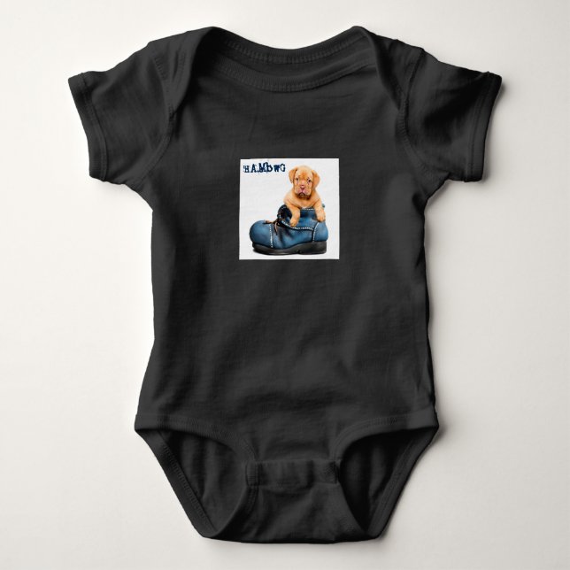 Valp i Shoe - Boy HAMbWG T-Shirt (Framsida)