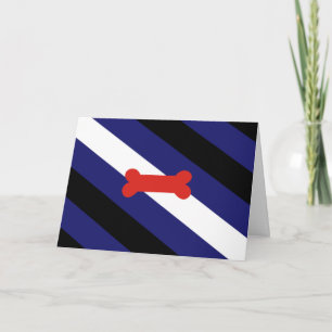 Valp Lek Stolthet Flagga Helgkort