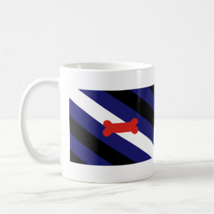 Valp Lek Stolthet Flagga Kaffemugg