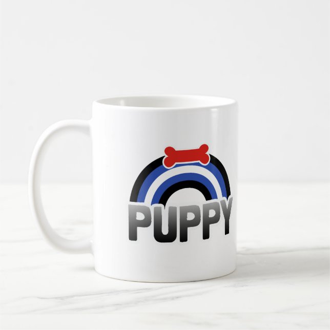 Valp Lek Stolthet Kaffemugg (Vänster)