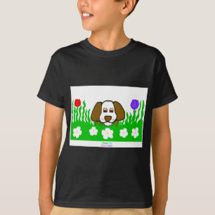 Valp N Play Boys Black Basic T Shirt