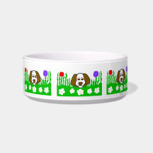 Valp N Play Ceramic Pet Bowl