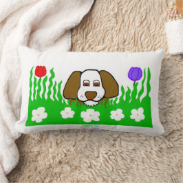 Valp N Spela upp ländryggsfyllning Lumbarkudde