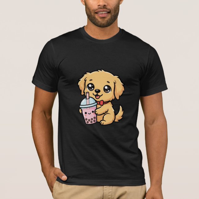 Valp och Boba T Shirt (Framsida)