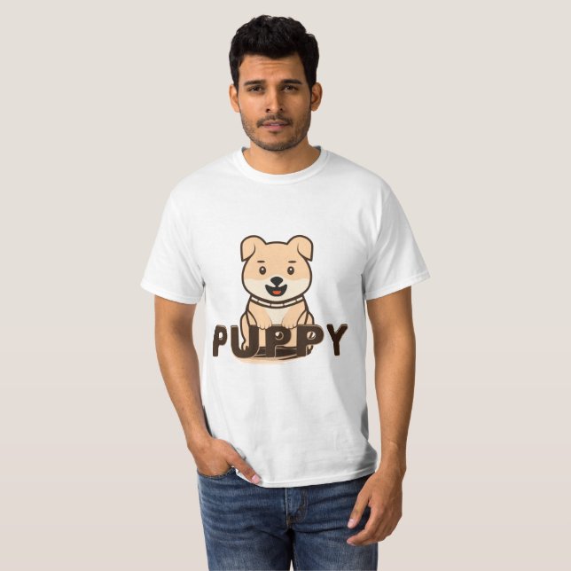 valp t shirt (Hel framsida)