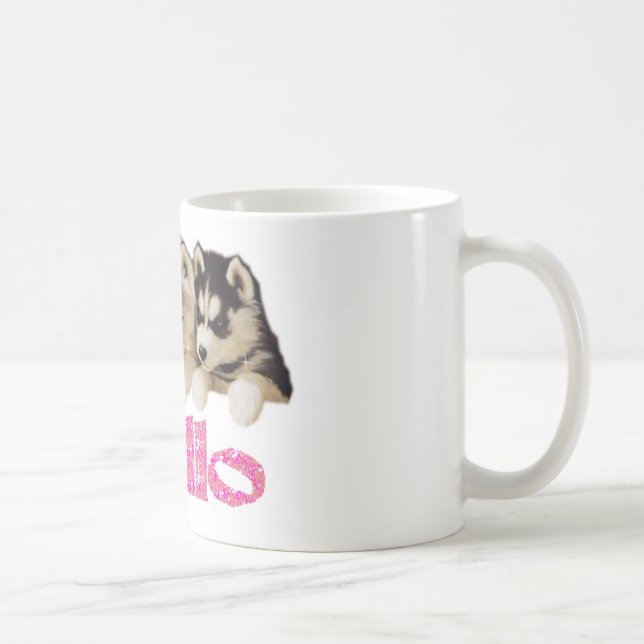 VALPAR FÖR KAFFEMUGGSIBERIAN HUSKY KAFFEMUGG (Höger)