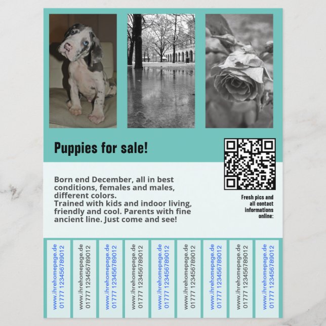 valpar mall flyer mall temp QR-kod (Framsida)