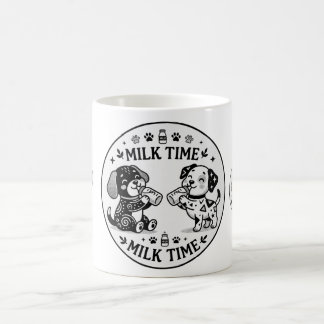 valpar mjölk tid BW kaffemugg