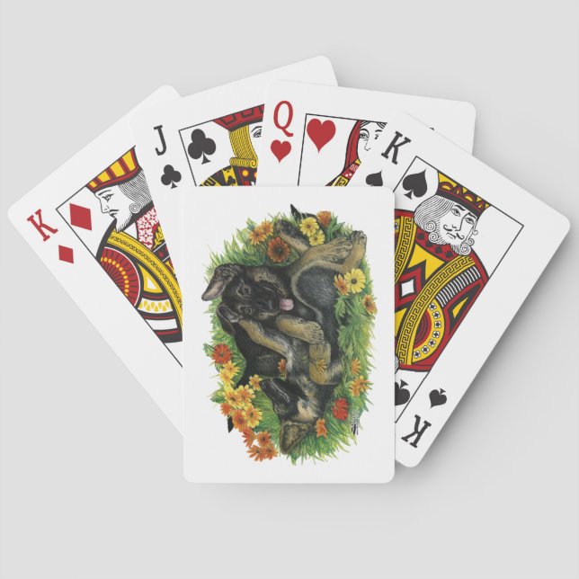 Valparadis för valpar casinokort (Baksidan)
