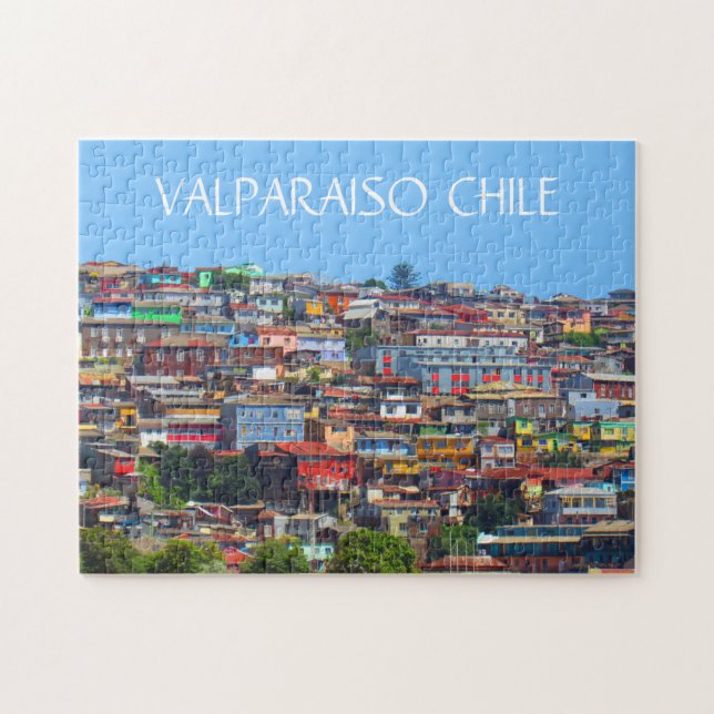 valparaiso-chil pussel (Horisontell)