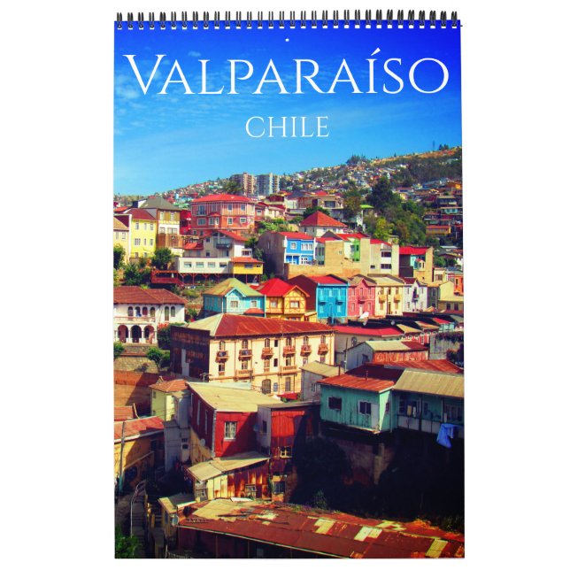 valparaíso chile kalender (Omslag)