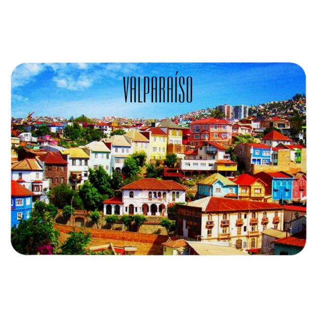 valparaíso chile magnet (Horisontell)