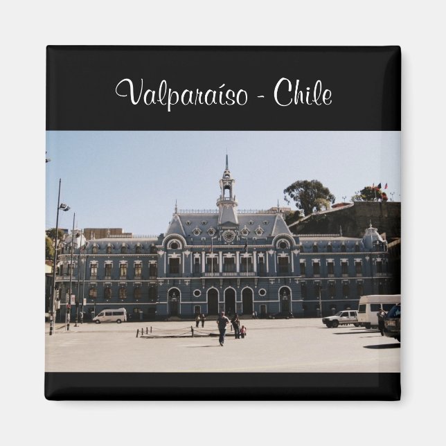 Valparaíso - Chile Magnet (Framsidan)